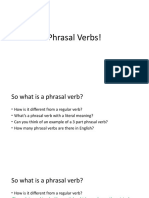 Phrasal Verbs - Grammar and Examples