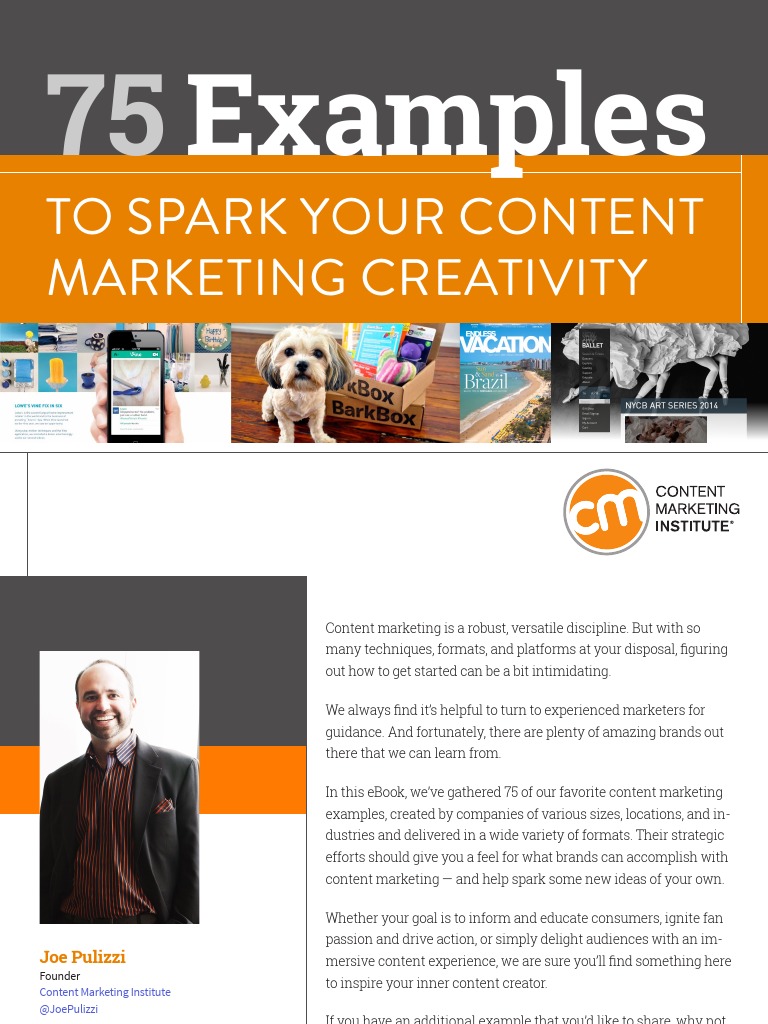 75-Examples FINAL PDF | PDF | Brand | Social Media