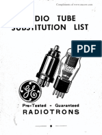 1943 GE Tube Sub Guide