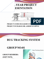 Final Year Project Presentation: Project Guide:Ms - Sakshi Gupta Project Incharge:Mr. Ashish Agarwal