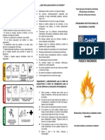 Triptico de Incendio PDF