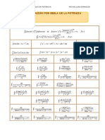 REGLA POTENCIA INTEGRACION