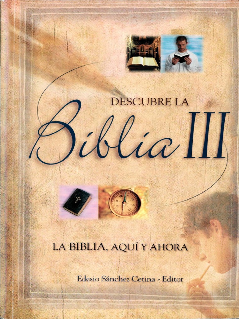 Edesio Sanchez Cetina Ed Descubre La Biblia 3 Pdf Traducciones Amor