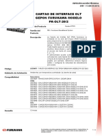 Cartao de Interface Olt Epopn Furukawa 20km Modelo Fk-Olt-20-2