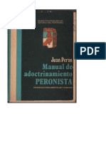 Manual de Adoctrinamiento Peronista PDF