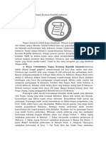 Proses Terbentuknya Negara Kesatuan Republik Indonesia