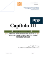 Capitulo III Conductas Protomorales Civilizatorias