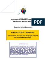 Field Study -1 module 