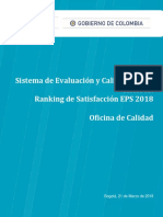 Ranking Satisfaccion Eps 2018 PDF
