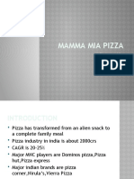 Mamma Mia Pizza: Presented by Group2