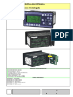 Central electrónica TE804 para control y gestión de grupos electrógenos homologada