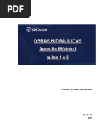 Aula 1 - Obras Hidraulicas