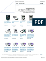 Analox - Gas Analyzers and Temperature Monitors - Hyperbaric Chamber Equipment