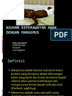 Asuhan Keperawatan Anak Dengan Marasmus