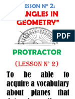"Angles in Geometry": Lesson N°