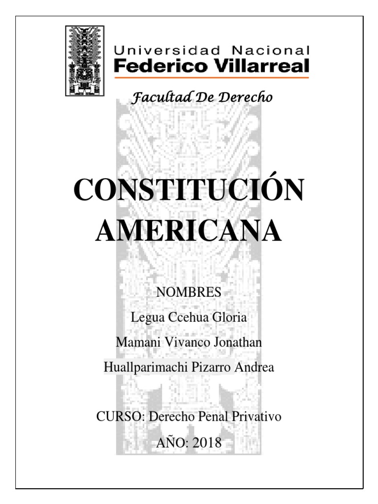 La Constitucion Americana | PDF | Declaración de independencia de los ...