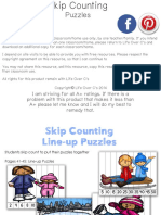 Skip Counting Puzzles For Winter PDF