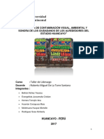 Contaminación estadio Huancayo