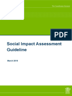 Social Impact Assessment Guideline