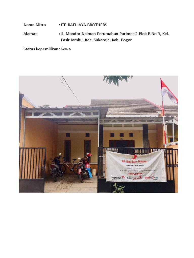 Mitra: PT. Rafi Jaya Brothers | PDF