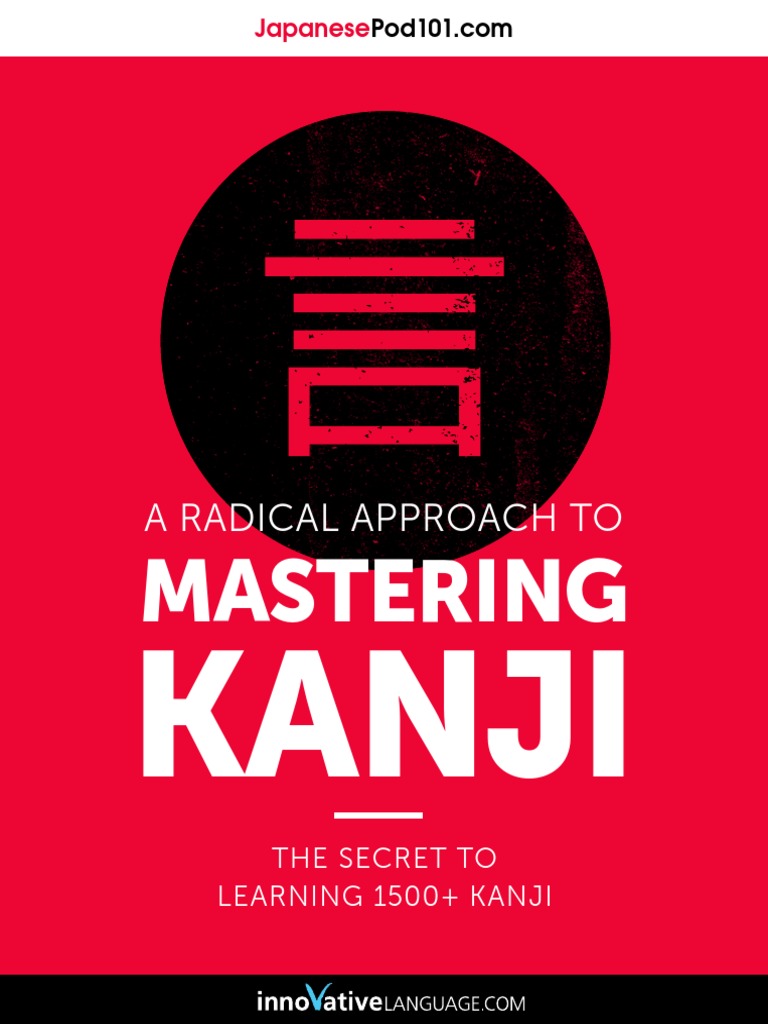 Mastering Kanji  PDF   PDF   Kanji   Japanese Writing System