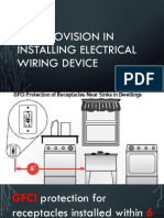 Pec Provision in Installing Electrical Boxes