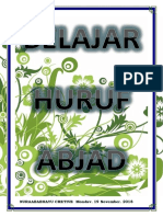 Belajar Huruf ABJAD