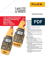 Fluke Bangladesh 772 773 Milliamp Clamp Meter