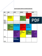 Horario de David Arocutipa Del Semestre 2018-II