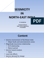 Seismicity in Northeast India Dr.sandip Das (1)