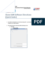 Chem SAM Quick Guide PDF