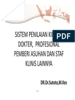 Indikator Kinerja Dokter Dan Staf Klinis Lainnya WSPMKP DR Sutoto PDF