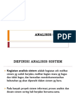 Analisis Sistem