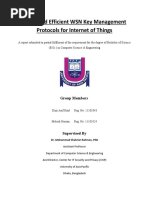Combined Efficient WSN Key Protocol For Internet of Things
