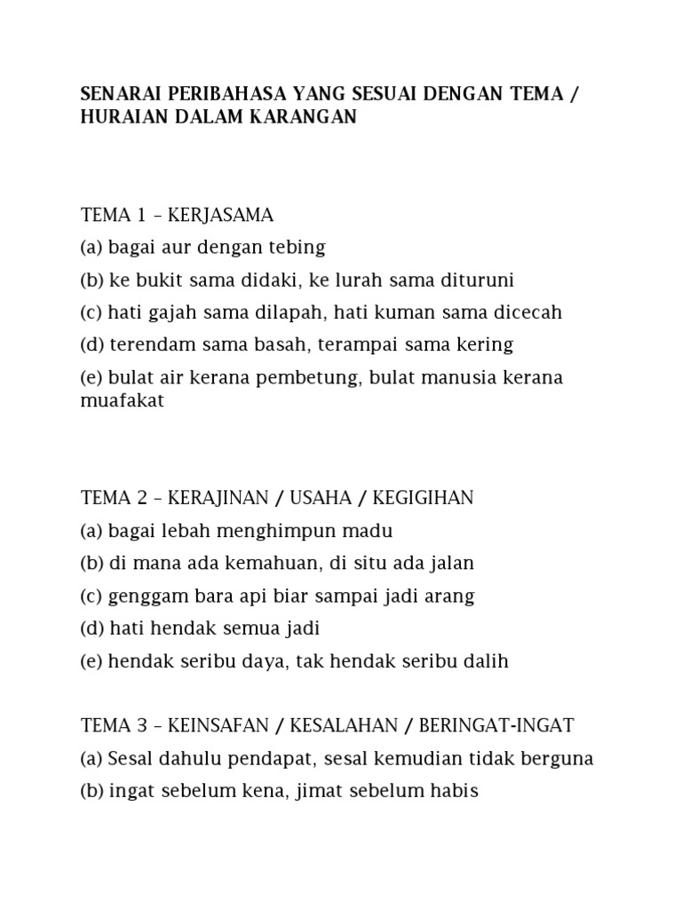 Peribahasa Pdf