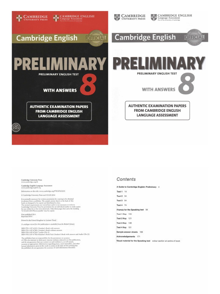 PET Test 8 Cambridge