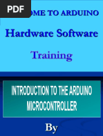 Introduction to the Arduino