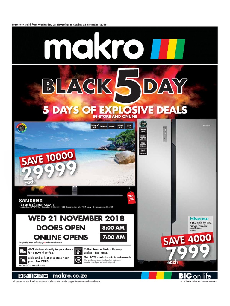 Makro Black Friday 2018 Deals PDF Laptop Media Technology