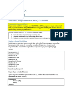 Praktikum 14 Array (Lanj.) : NIM/Nama: Rengko Panusunan Malau/3311811031