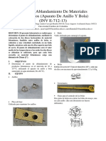 (INV 702-13) Ductilidad de Los Materiales Asfalticos