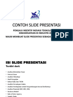 Contoh Slide Presentasi 2019 Compressed PDF