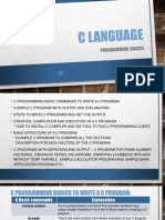 C Language Basicsasdf