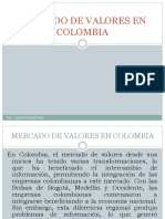 Mercado de Valores en Colombia Finanzas II
