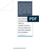 Qué Capacidades Diferenciales Deben Tener Los Líderes de Gestión Humana en Colombia