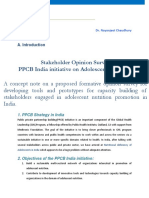 Formative Opinion Survey - PPCB India-Quali