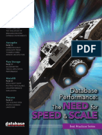 Database Performance Today The Need For Speed and Scale 2017