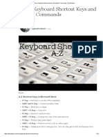 A to Z Keyboard Shortcut Keys and System Commands _ TurboFuture