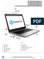 HP ProBook 430, 440, 450, And 470 G4 Notebook PC