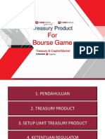 Bourse Game Treasury Product Guide