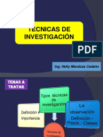 Tecnicas de Investigacion I2